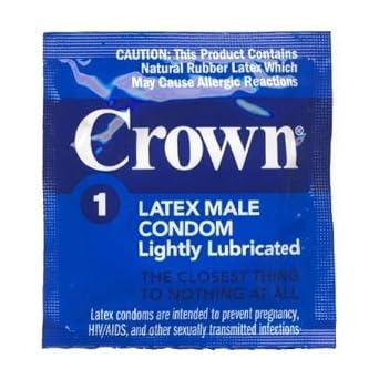 100 Okamoto Crown Condoms, World Famous Super Thin and Sensit