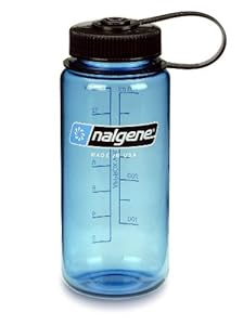 Nalgene Tritan Wide Mouth Water Bottle, 32oz - Blue