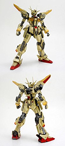 Dragon Momoko Gundam Model Mg 1/100 Akatsuki Double Weapons 2 Backpack Golden Plated Action Figure Assemble Toys Gift