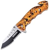 Tac Force TF-498OC Outdoor Assisted Opening Folding Knife 4.75-Inch Closed