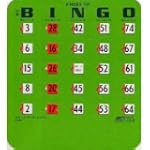 Easy-Read Finger - Tip Bingo Cards (5 pack)