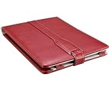 M-Edge Platform Synthetic Leather Kindle Jacket (Fits 6" Display, 2nd Generation Kindle), Smooth Red
