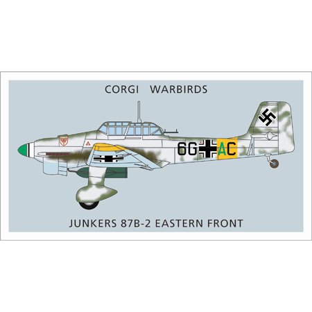 Childrens Toyshop  Toys : Corgi Warbirds (Series 2) - Junkers Ju.87B-2