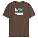 T-Shirt Brown  In The Usa It Is Spoken In Samaritan Hebrew  Languaje