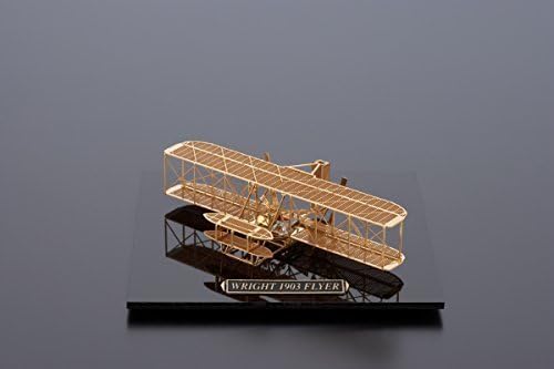 Wright 1903 Flyer - Brass Model Airplane Kit (1:160) Scale by Aerobase