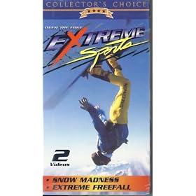 Extreme Sports { Snow Madness and Extreme Freefall } VHS