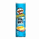 Pringles Potato Crisps Super Stack, Salt & Vinegar, 6.38-Ounce Tubes (Pack of 14)