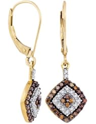 0.50CTW-DIACOGNAC DIAMOND FASHION EARRING
