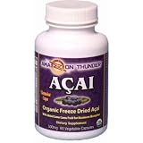 Organic Acai Fruit Capsules with Camu Camu - By Amazon Thunder - 60 Capsules - Powerful Antioxidant