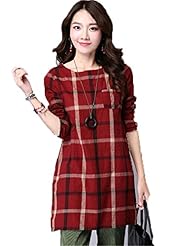 Vintage Spring Winter Sweater Cotton/Linen  Dress