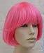 Hot Pink Sassy Wig - Fun with Flapper Costumers, Super Models or Divas!