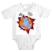 Onesie with explosion, earthquakes, armagedden, end of the world, globe, tornadoes, storms, world, earth