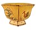 Pedestal Fruit Bowl, Decorative Bowl Rooster
