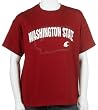 Washington State Cougars 100% Cotton Short Sleeve T-Shirt