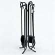 Woodfield Vintage Iron 5-piece Tool Set for Fireplace