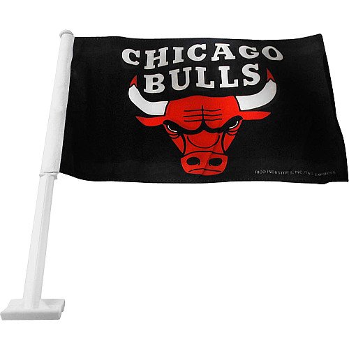 Chicago Bulls Car Flag