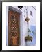 Door in Oudayas Casbah, Rabat, Morocco Framed Art Poster Print by Michele Burgess, 25x31