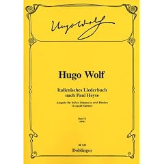 Italienisches Liederbuch 2. Gesang Mittel, Klavier