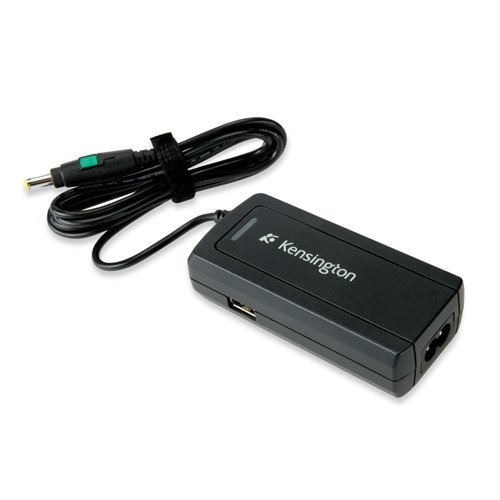 Kensington K38047US Mobile Power Adapter with USB Port for Netbooks