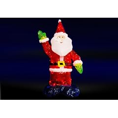 aufblasbar Weihnachtsmann mit LED Beleuchtung