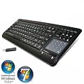 2.4GHz RF Wireless Keyboard with Smart Touchpad Mouse for MCE Media Center Edition