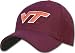 Virginia Tech Hokies Dynasty Primary Team Color Fitted Hat