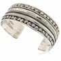 Bali Vintage Design Sterling Silver Cuff Bracelet