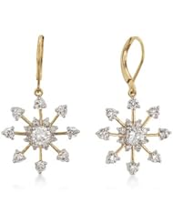 Golden Snowflake Drops