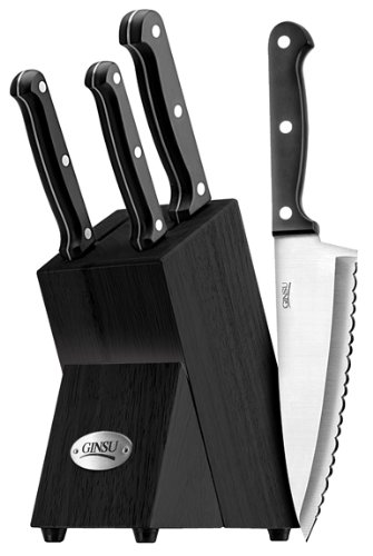 Ginsu 4889 Bakelite 5-Piece Set Black