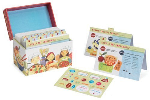 my a to z recipe box an alphabet of recipes for kids
