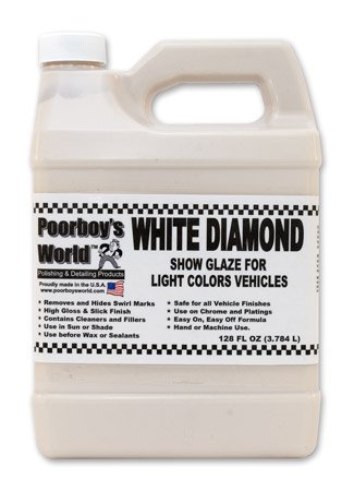 128 oz. Poorboys World White Diamond Show Glaze