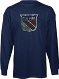 Reebok New York Rangers Youth Red Line Change Long Sleeve T-shirt