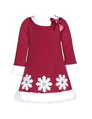 Girls Applique Cotton  Dress With a Ribbon 