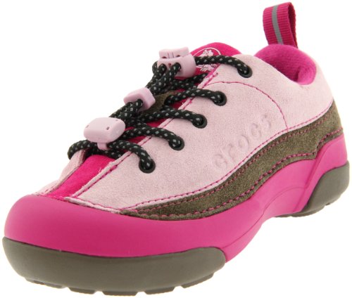crocs Dawson Sneaker (Toddler/Little Kid),Bubblegum/Chocolate,5 M US Toddler