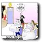 Londons Times Religion Heaven Hell Cartoons - Grim Reaper The Early Years - Mouse Pads