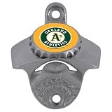 Oakland Athletics MLB Wall Mounted Bottle Opener