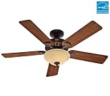 41CvMtJ2B L. SL160  Hunter Fans 21434 52 Sonora Traditional Energy Star New Bronze Ceiling Fan w/ Light & Blades