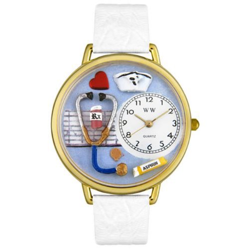 Whimsical Watches Unisex G0620013 Leather Watch