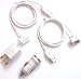 4in1 iPhone Set, 1 KFZ Ladegeät, 1 Home Ladegerät, 2 USB Kabel 3G/3GS/4G/4GS/ iPod