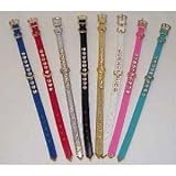 COLLAR CRAFT VINYL COL 3 8 W DEE 16 SILVER by Home