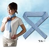 Eco&Cool 2way冷んやりバンド ブルー 22569の画像