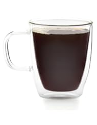 Kitchen: Eparé Double-Wall Insulated 12-ounce Glass Mug (Set of 2) (EPDWG01) - eparé