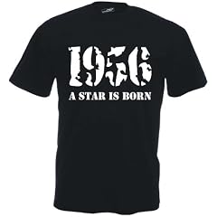 A STAR IS BORN + GEBURTSJAHR Fun Shirt S M L XL XXL 3XL 4XL 5XL (15 Farben)