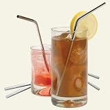 Stainless Steel Drinking Straw, set of 4