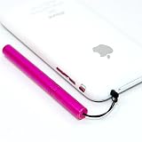 COSMOS ® Hot Pink Stylus/styli with Cap Touch Screen PDA cellphone Pen for iPhone 4 4s 3 3Gs iPod/iPad 2 3 SONY PLAYSTATION PSP PS VITA + Cosmos Cable Tie