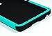 Galaxy Note 4 Case, Bastex Heavy Duty Hybrid Protective Case - Soft Teal Silicone Cover with Chevron Anchor Hard Design Shell Case for Samsung Galaxy Note 4