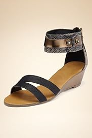 Limited Collection Open Toe Diamanté Cuff Sandals