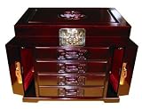 Rosewood Jewelry Armoire