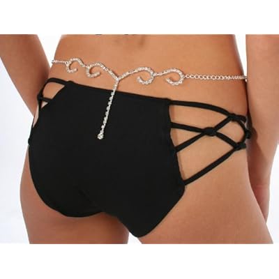 Belly Chain Crystal Rhinestones SeXy Clubing Beach Wear
