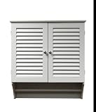 Ellsworth 2 Door Wall Cabinet - White
